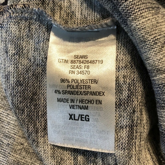 IB Diffusion Womens Long Sleeve Shirt Blue Floral - Picture 4 of 5